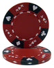 Brybelly Holdings CPAK-RED-25 Roll of 25 - Red - Ace King Suited 14 Gram Poker Chips