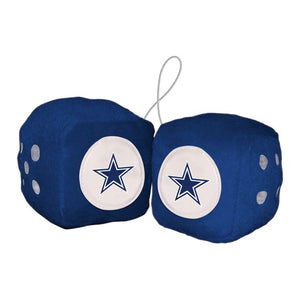 Dallas Cowboys Fuzzy Dice - Fan Mats