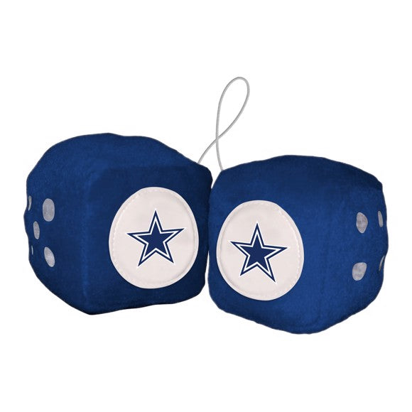 Dallas Cowboys Fuzzy Dice - Fan Mats