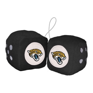 Jacksonville Jaguars Fuzzy Dice - Fan Mats