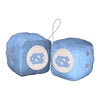 North Carolina Tar Heels Fuzzy Dice - Fan Mats