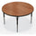 Activity Table - 42'' Round - Amber Cherry Top Surface - Black Edgeband - BALT