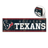 Houston Texans Sign 9x30 Wood Yard Marker - WinCraft