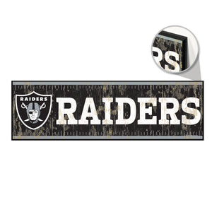 Las Vegas Raiders Sign 9x30 Wood Yard Marker - WinCraft