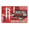 Houston Rockets Sign 11x17 Wood Wordage - WinCraft