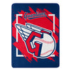 Cleveland Guardians Blanket 46x60 Micro Raschel Dimensional Design Rolled - The Northwest Company
