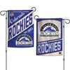 Colorado Rockies Flag 12x18 Garden Style 2 Sided Cooperstown - WinCraft