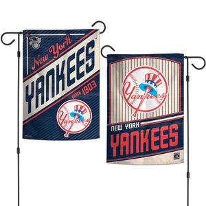 New York Yankees Flag 12x18 Garden Style 2 Sided Cooperstown - WinCraft