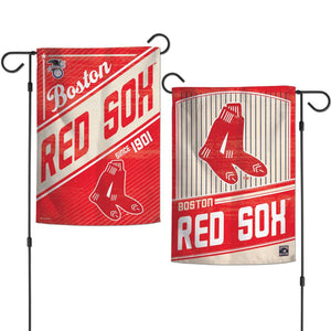 Boston Red Sox Flag 12x18 Garden Style 2 Sided Cooperstown - WinCraft