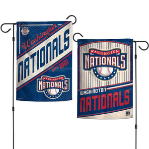 Washington Nationals Flag 12x18 Garden Style 2 Sided Cooperstown - WinCraft