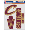 Cleveland Cavaliers Decal Multi Use Fan 3 Pack - WinCraft