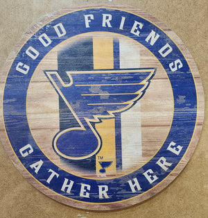 St. Louis Blues Sign 11 Inch Round - WinCraft