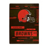 Cleveland Browns Blanket 60x80 Raschel Digitize Design - The Northwest Company