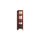 3-Shelf Folding Bookcase 14'' Wide-Walnut - Casual Home