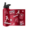 Alabama Crimson Tide Quencher Bottle 34oz Stainless Steel Dreamweave - Logo Brands