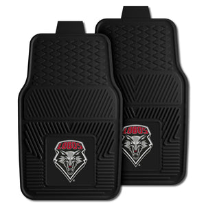 Fanmats - University of New Mexico 2-pc Vinyl Car Mat Set 17''x27''