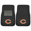 Fanmats - NFL - Chicago Bears 2-pc Embroidered Car Mat Set 17''x25.5''
