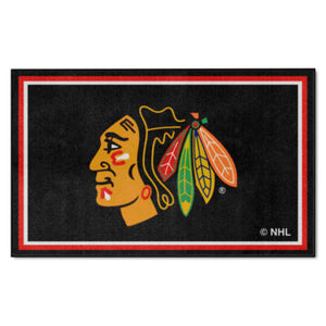 Fanmats - NHL - Chicago Blackhawks 4x6 Rug 44''x71''