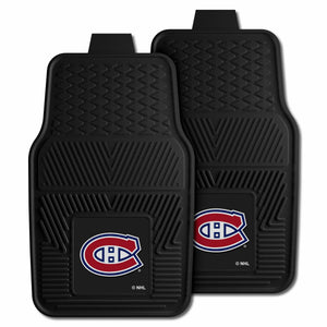 Fanmats - NHL - Montreal Canadiens 2-pc Vinyl Car Mat Set 17''x27''