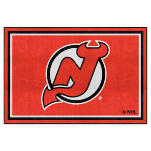 Fanmats - NHL - New Jersey Devils 5x8 Rug 59.5''x88''