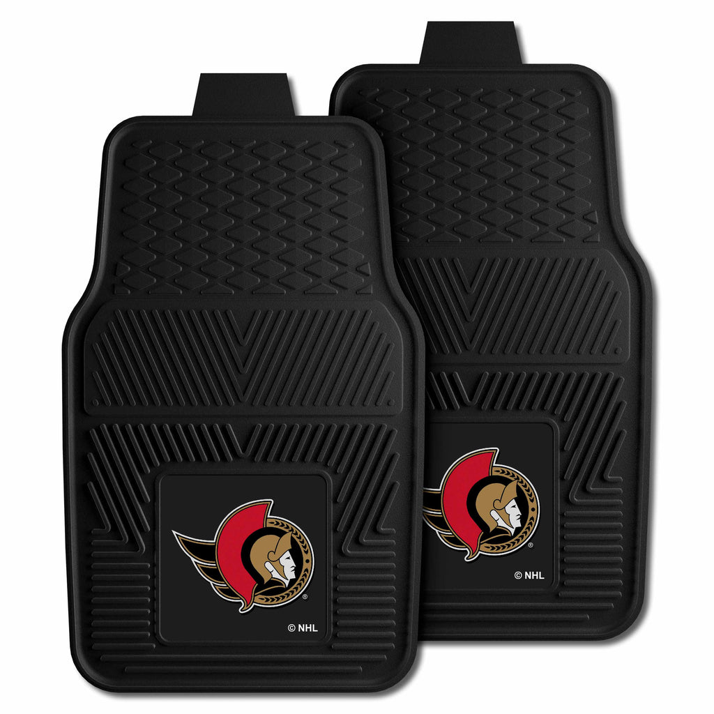 Fanmats - NHL - Ottawa Senators 2-pc Vinyl Car Mat Set 17''x27''
