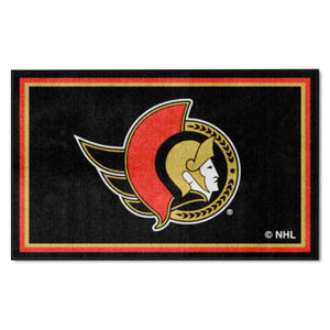 Fanmats - NHL - Ottawa Senators 4x6 Rug 44''x71''