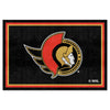 Fanmats - NHL - Ottawa Senators 5x8 Rug 59.5''x88''