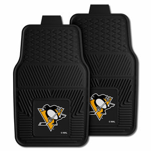 Fanmats - NHL - Pittsburgh Penguins 2-pc Vinyl Car Mat Set 17''x27''