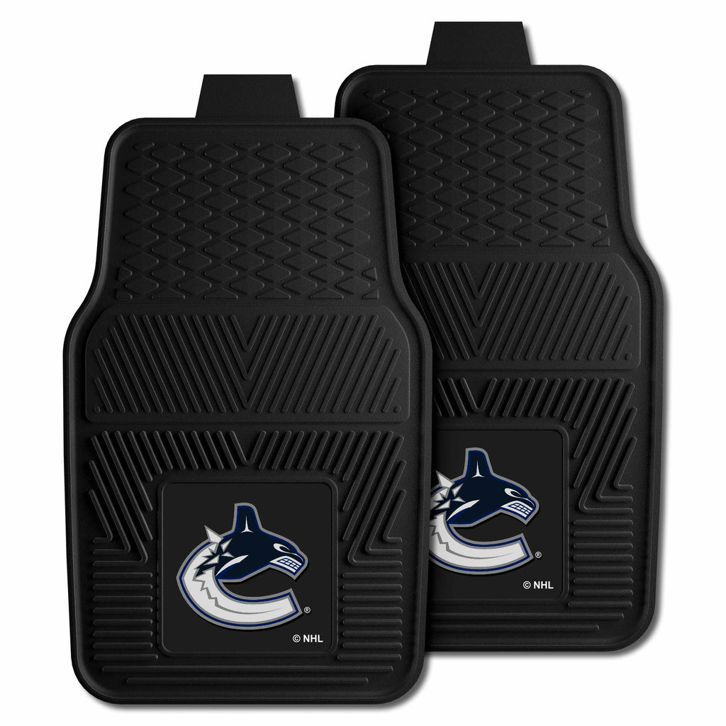 Fanmats - NHL - Vancouver Canucks 2-pc Vinyl Car Mat Set 17''x27''