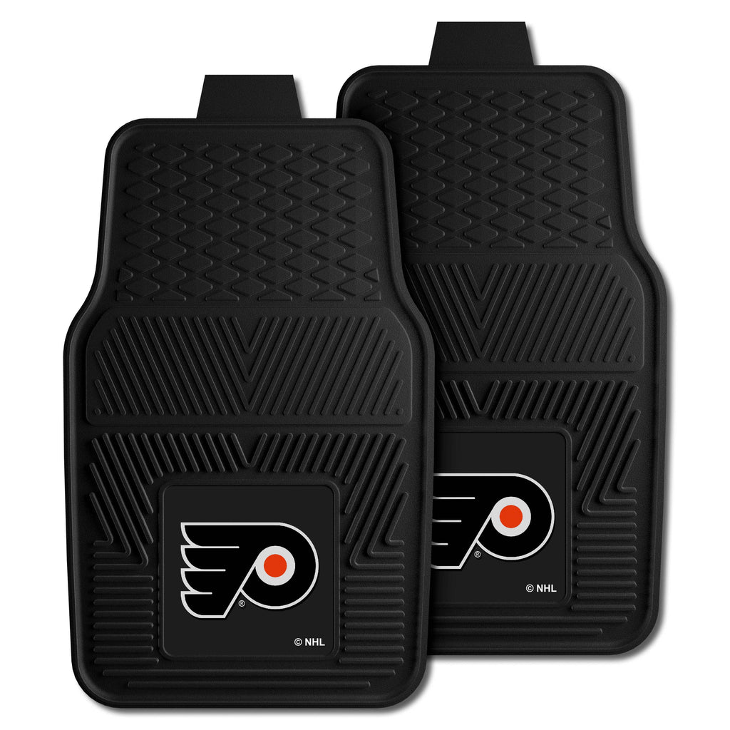 Fanmats - NHL - Philadelphia Flyers 2-pc Vinyl Car Mat Set 17''x27''