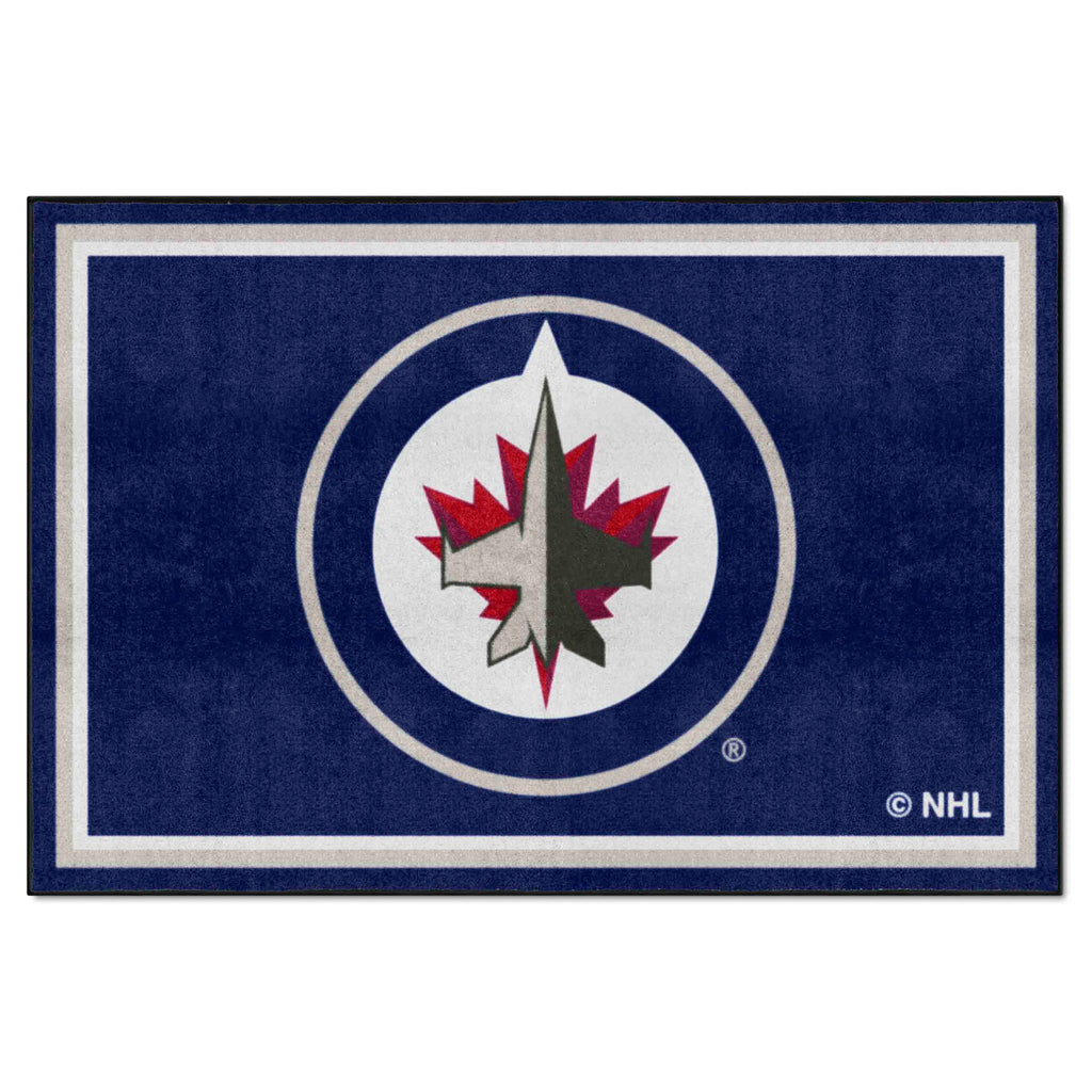 Fanmats - NHL - Winnipeg Jets 5x8 Rug 59.5''x88''