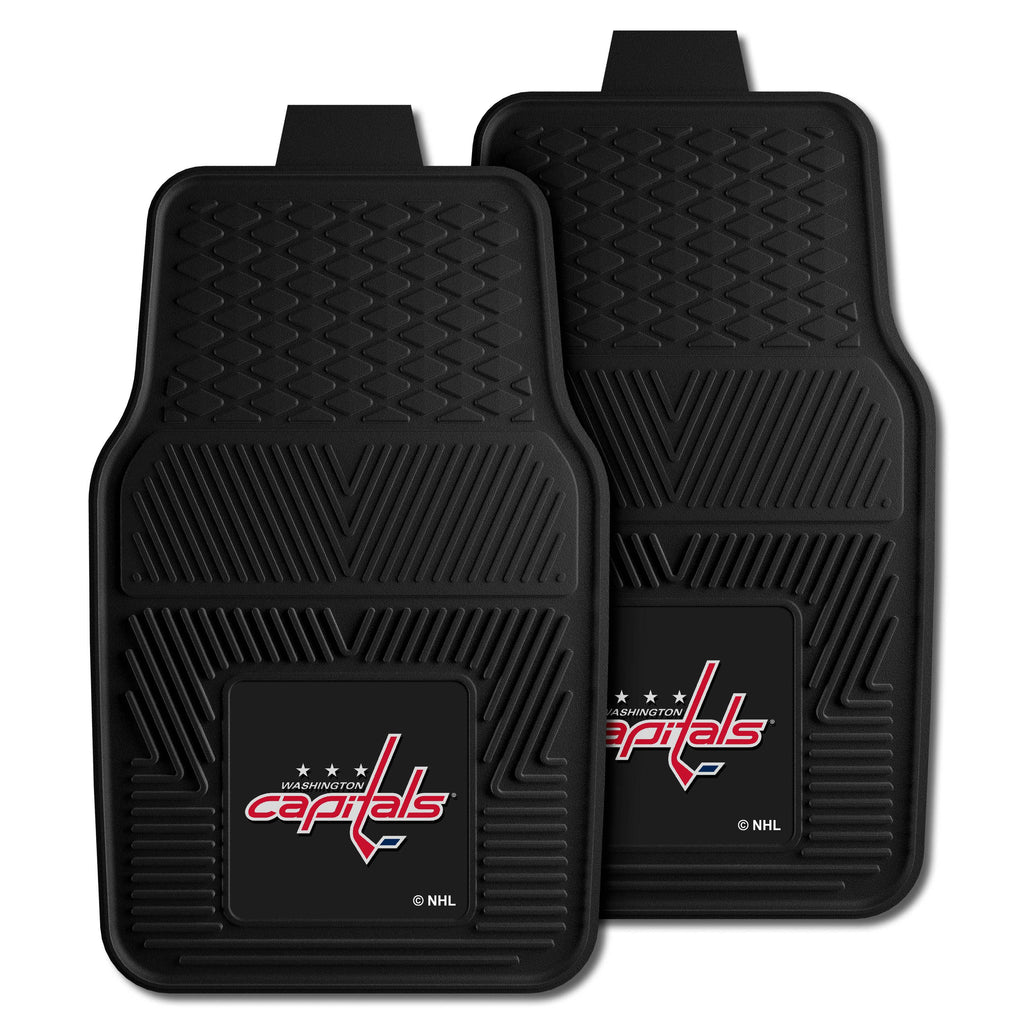 Fanmats - NHL - Washington Capitals 2-pc Vinyl Car Mat Set 17''x27''