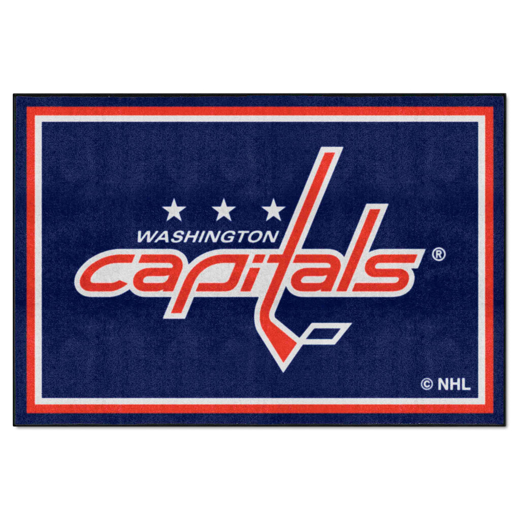 Fanmats - NHL - Washington Capitals 5x8 Rug 59.5''x88''