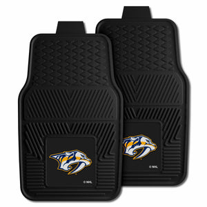 Fanmats - NHL - Nashville Predators 2-pc Vinyl Car Mat Set 17''x27''