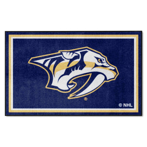 Fanmats - NHL - Nashville Predators 4x6 Rug 44''x71''