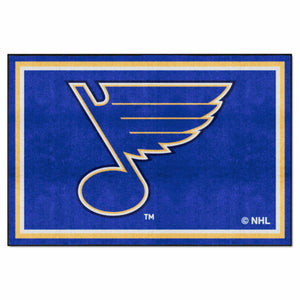 Fanmats - NHL - St. Louis Blues 5x8 Rug 59.5''x88''