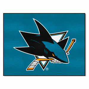 Fanmats - NHL - San Jose Sharks All-Star Mat 33.75''x42.5''