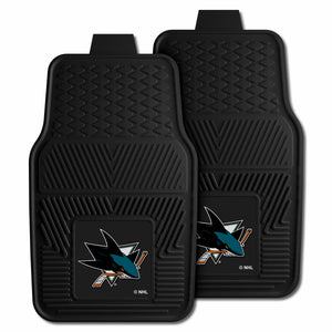 Fanmats - NHL - San Jose Sharks 2-pc Vinyl Car Mat Set 17''x27''