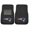 Fanmats - NFL - New England Patriots 2-pc Embroidered Car Mat Set 17''x25.5''