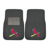 Fanmats - MLB - St. Louis Cardinals 2-pc Embroidered Car Mat Set 17''x25.5''