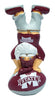Mississippi State Bulldogs Garden Gnome - Handstand On Football -