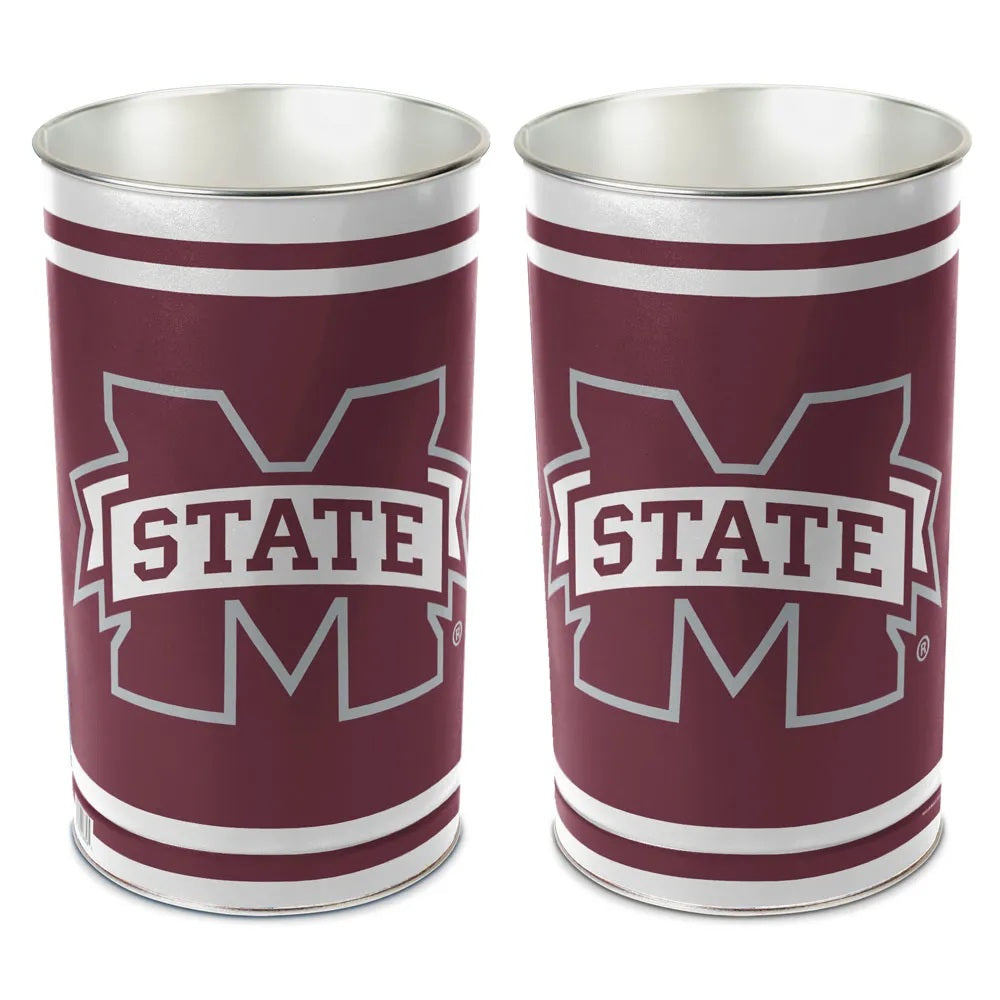 Mississippi State Bulldogs Wastebasket 15 Inch Periodic Restock - WinCraft