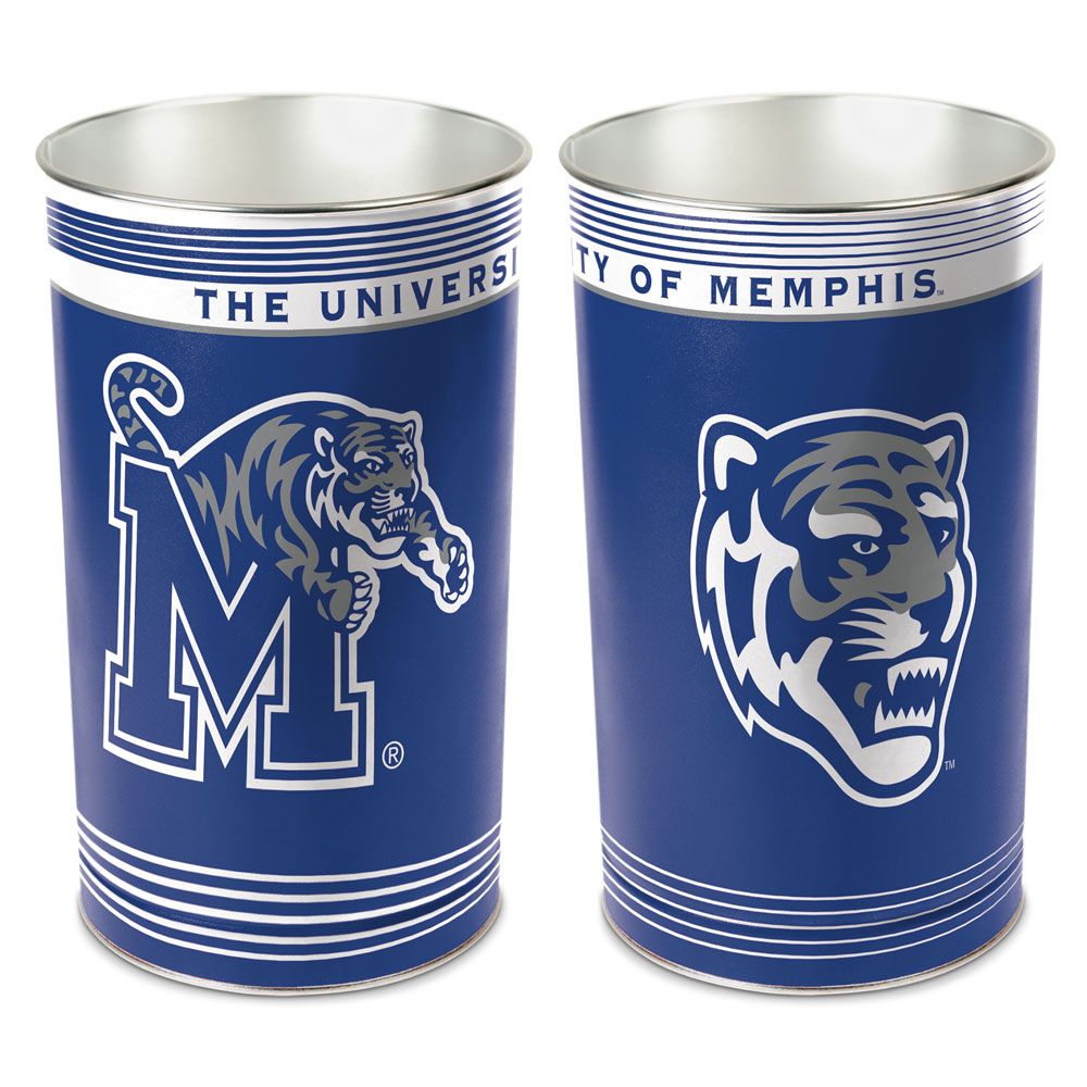 Memphis Tigers Wastebasket 15 Inch - Periodic Restock - WinCraft