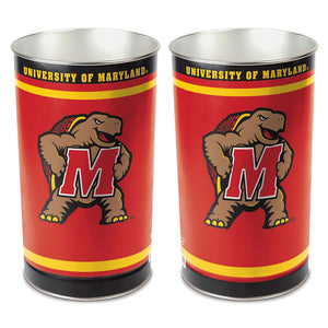 Maryland Terrapins Wastebasket 15 Inch - Periodic Restock - WinCraft