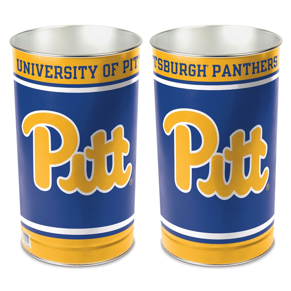 Pittsburgh Panthers Wastebasket 15 Inch - Periodic Restock - WinCraft