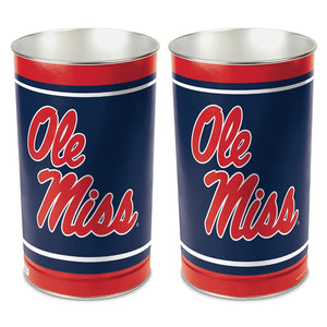 Mississippi Rebels Wastebasket 15 Inch - Periodic Restock - WinCraft