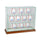 12 Baseball Upright Display Case with Walnut Moulding
