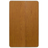Mobile 36''W x 72''L Oak Thermal Activity Table - Height Adjustable Short Legs - Flash Furniture