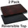 2 Pk. 30'' x 48'' Rectangular Table Top with Black or Mahogany Reversible Top - Flash Furniture