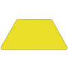 22.5''W x 45''L Trapezoid Yellow HP Activity Table - Height Short Legs - Flash Furniture